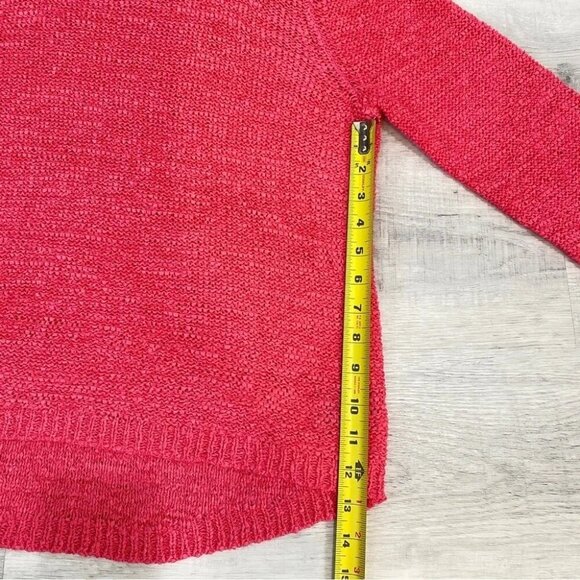 Penmans Long Sleeve Waffle Knit Sweater Pink Size L - Picture 12 of 15